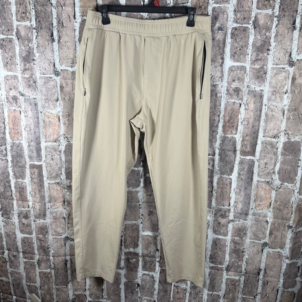 Public Rec All Day Every Day Pant Mens 34/30 Khaki Tan Jogger Chino Hybrid